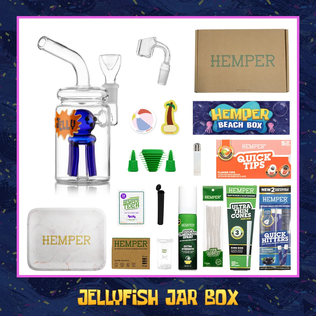 HEMPER - Jelly Fish Jar Bong Box